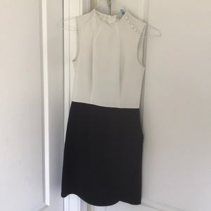 White/Black H&M Dress